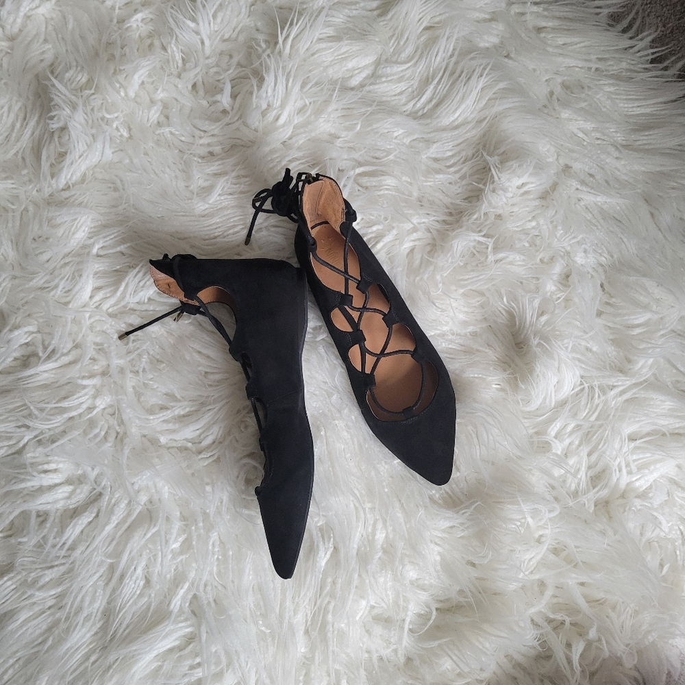 Nine West Signmeup Lace-Up Flats - Picture 11 of 11